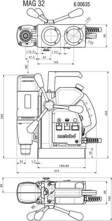 Immagine prodotto Metabo MAG 32