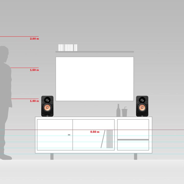 Immagine prodotto Teufel Ultima 25 Aktiv (1 coppia, 100 W)