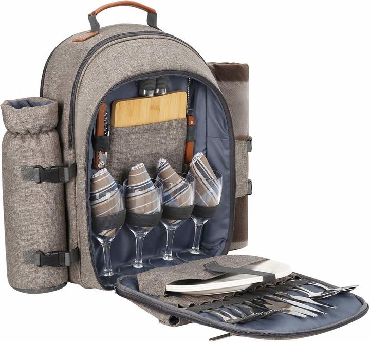 Produktbild Sunflora Picknickrucksack Set