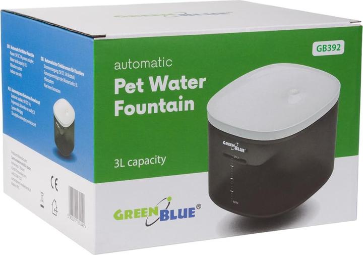Produktbild Greenblue automatischer Wasserspender Tiertränke 3L USB 5V1A GB392 (3 l)