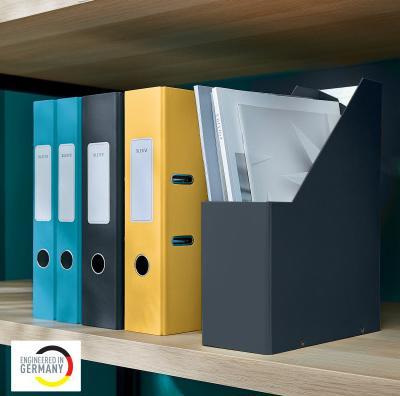 Actual product image Leitz Click & Store Cosy magazine file, A4, hardboard, grey Hardboard with PP film, assembled by means of (A4)