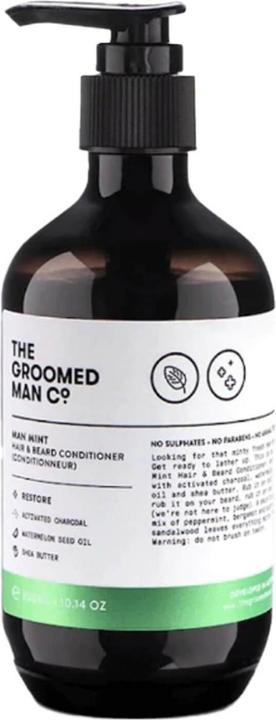 The Groomed Man Man Mint Hair & Beard Conditioner (300 ml)