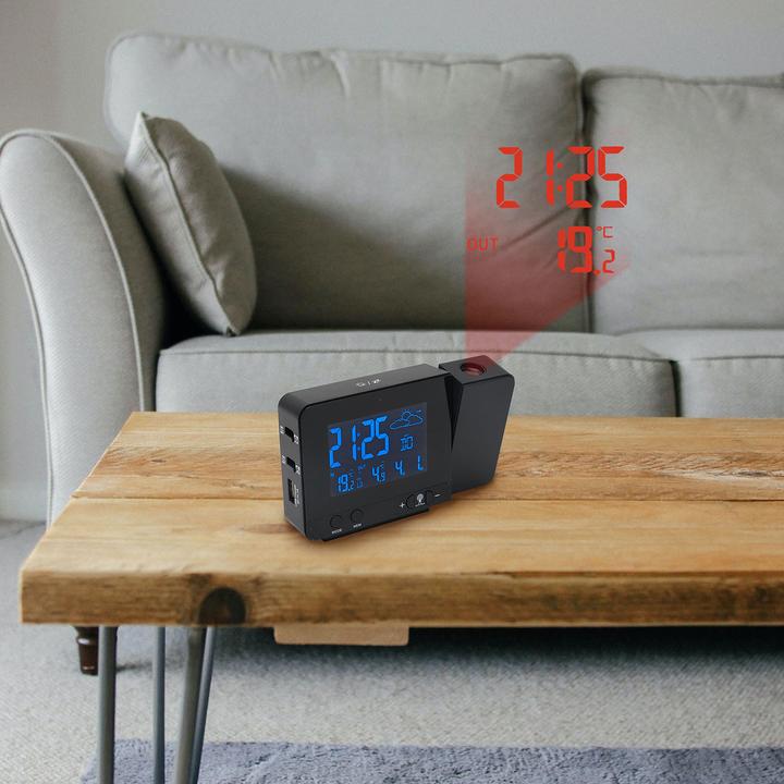 Actual product image Casativo Projection alarm clock
