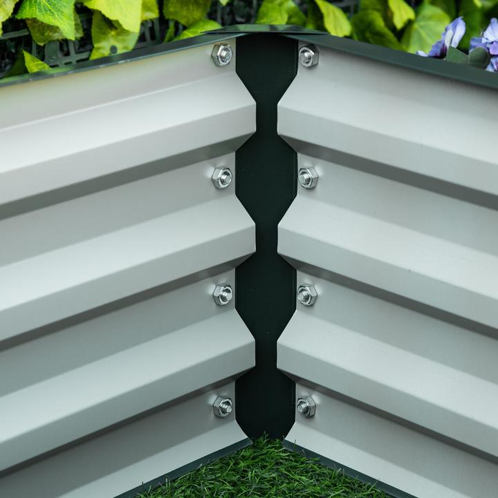 Immagine prodotto Outsunny Letto con base aperta e bordi superiori curvi