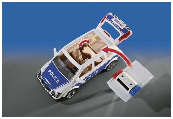 Produktbild Playmobil Police Einsatzwagen (6920, Playmobil City Action)