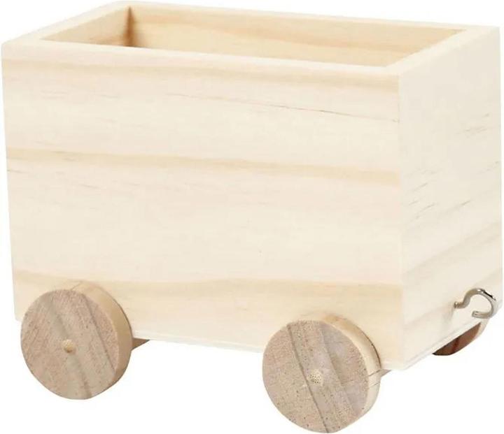 Actual product image Creativ Company Wooden article trailer for wooden train 1 piece