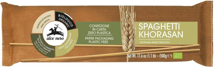 Image du produit Alce Nero Spaghetti de blé khorasan clair 500 g (500 g)
