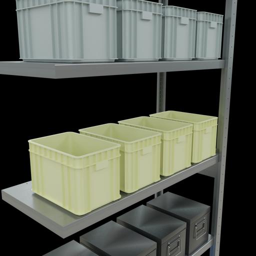 Image du produit Schulte Lagertechnik Système enfichable Élément suivant MULTIplus250 avec traverse de longueur