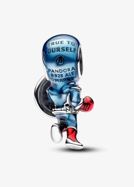 Image du produit Pandora Captain America (Argent 925, Émail)