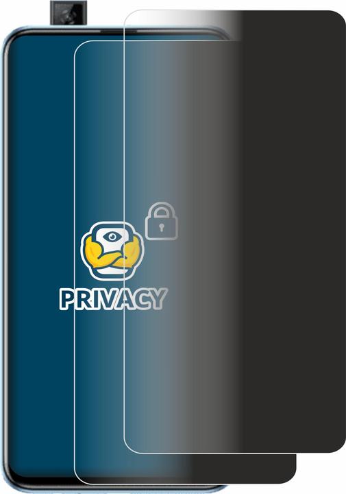 Produktbild BROTECT Sichtschutzfolie Anti-Spy Privacy Folie Blaulicht-Schutz (2 Stück, Huawei P Smart Pro (2019))