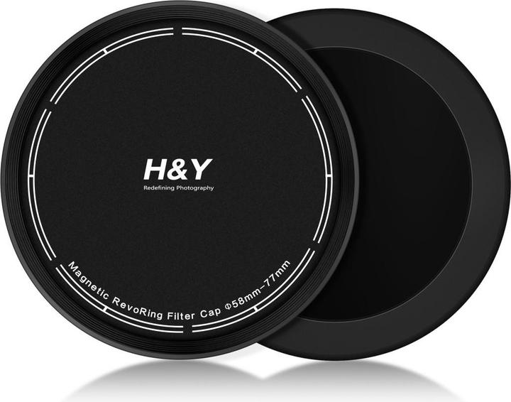 H&Y REVORING 58-77mm Front and Back Cap (Sac filtrant, 77 mm)