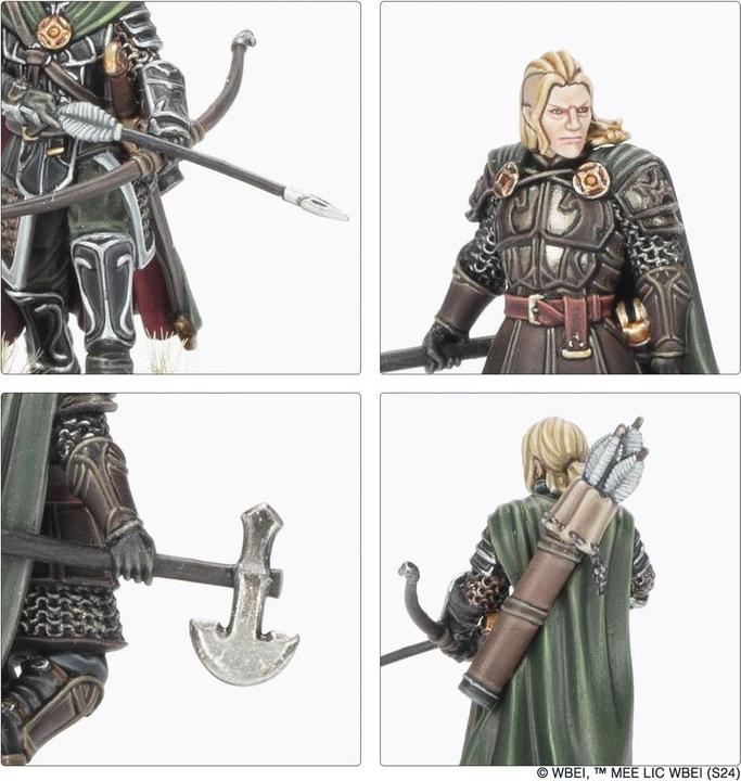 Produktbild Games Workshop Warhammer Middle Earth - Rohan Haleth & Hama, Princes du Rohan (Kunststoff)
