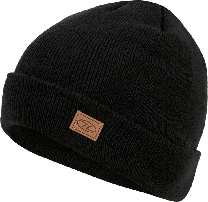Actual product image Highlander Thinsulate Ski Hat Black