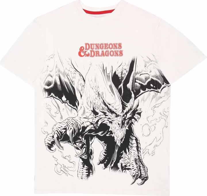 Immagine prodotto Dungeons & Dragons Maglietta oversize unisex per adulti Dragon (S)