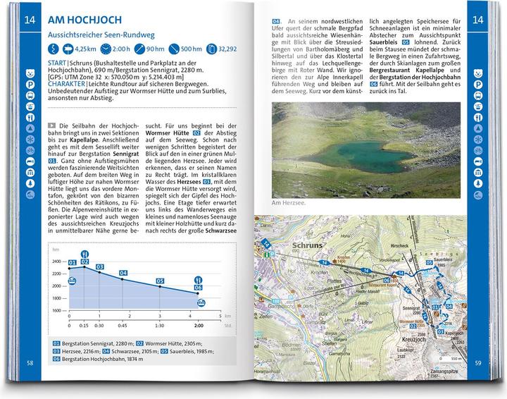 Actual product image Hiking guide Montafon, Arlberg, Silvretta, 60 tours