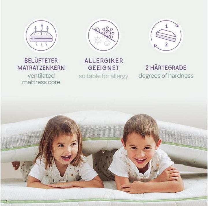 Actual product image Träumeland Octasmart XL children's and youth bed mattress (120 x 200 cm)