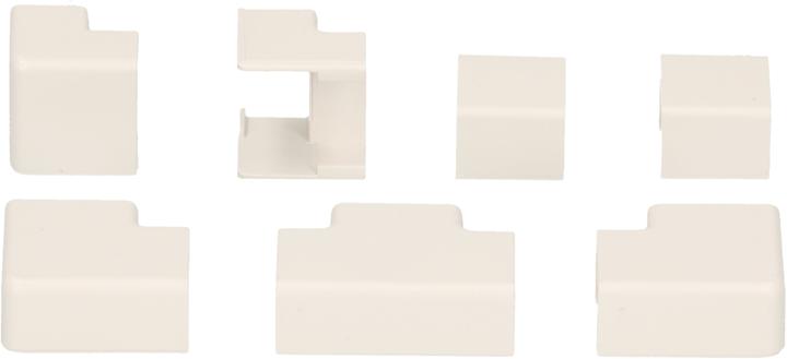 Actual product image Inofix Plasfix connectors 9x5mm assorted 7-piece (Duct, 9 cm)