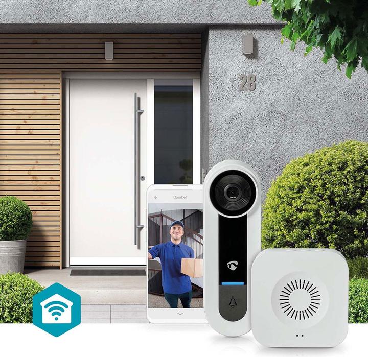 Actual product image Nedis Smartlife Video Doorphone Wi-Fi - White