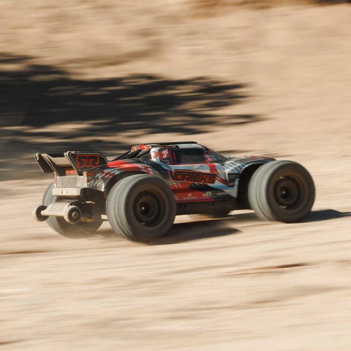 Actual product image Arrma Stadium Truck SCT Vorteks BLX 223S Rot ARTR, 1:10 (ARR Almost Ready to Run)