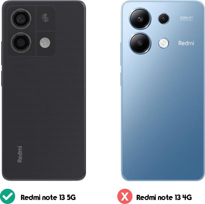 Actual product image Avizar SoftGlow Case Series (Xiaomi Redmi Note 13)