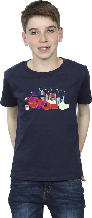 Immagine prodotto Disney Big Hero 6 Baymax Hiro Bridge Maglietta Ragazzi (152, 158)