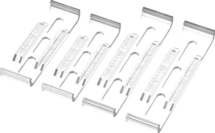 Produktbild 21cars Klick Kennzeichenhalter Langformat (Front + Heck, Langformat)