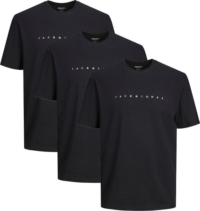 Produktbild Jack & Jones 3er Pack Star JJ T-Shirt (3XL)