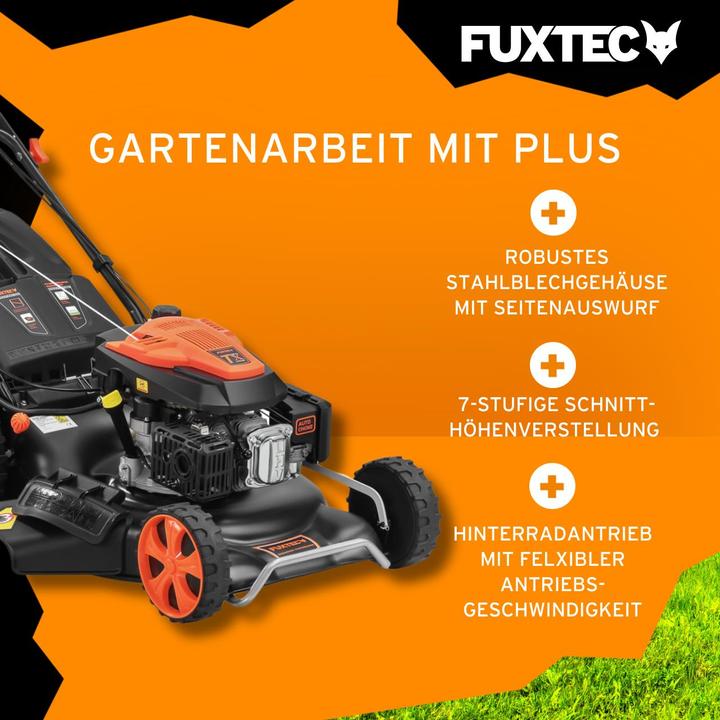Immagine prodotto Fuxtec Il rasaerba a scoppio FX-RM5396eSPRO (Benzina)