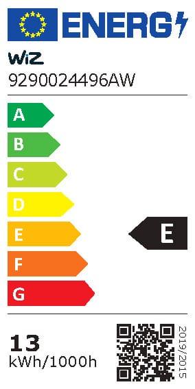 Etichetta energetica micasa Wiz Tunable White A67 (E27, 13 W, 1521 lm, 1 x, E)