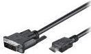 Produktbild M-Cab HDMI (Typ A) — DVI (3 m, HDMI, DVI)