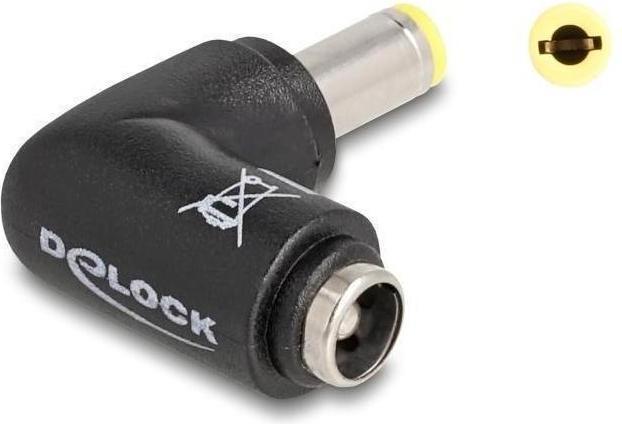 Delock DC Adapter 5,5 x 2,5 mm Stecker zu 5,5 x 2,5 mm Buchs