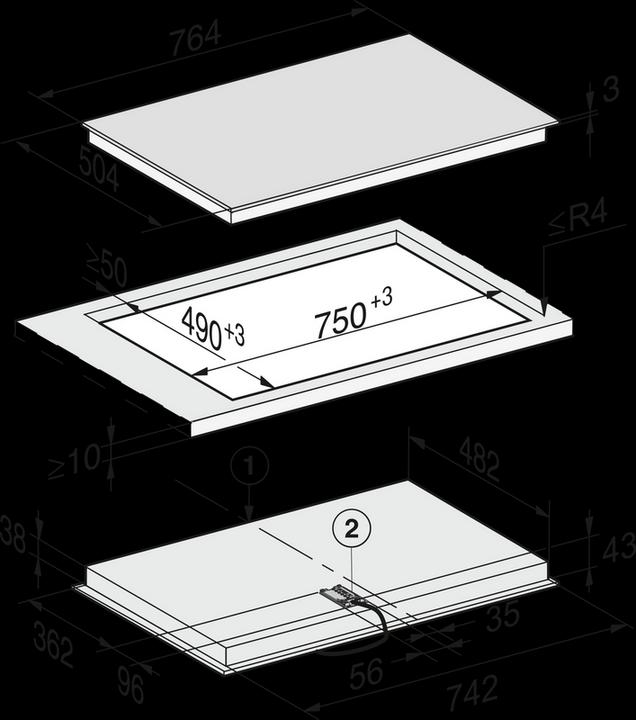 Image du produit Miele KM 6542 FR