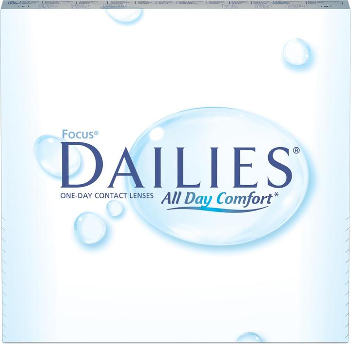 Produktbild Dailies All Day Comfort, sphärisch (90 Stück, Tageslinse, Sphärisch)