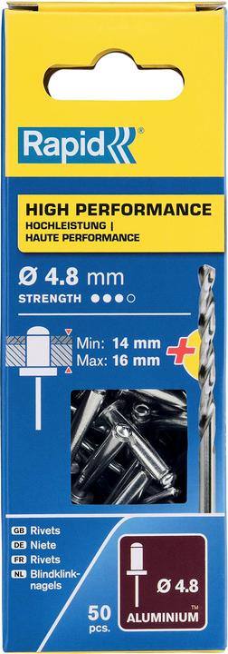 Rapid Universal Blindniete Ø 4,8 x 20 mm