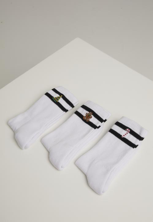 Produktbild Urban Classics Christmas Sporty Socks Set (3er Pack, 39 - 42)