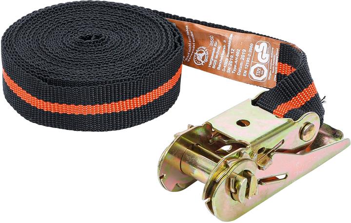 Produktbild BGS Knarren-Spannband 5 m x 25 mm