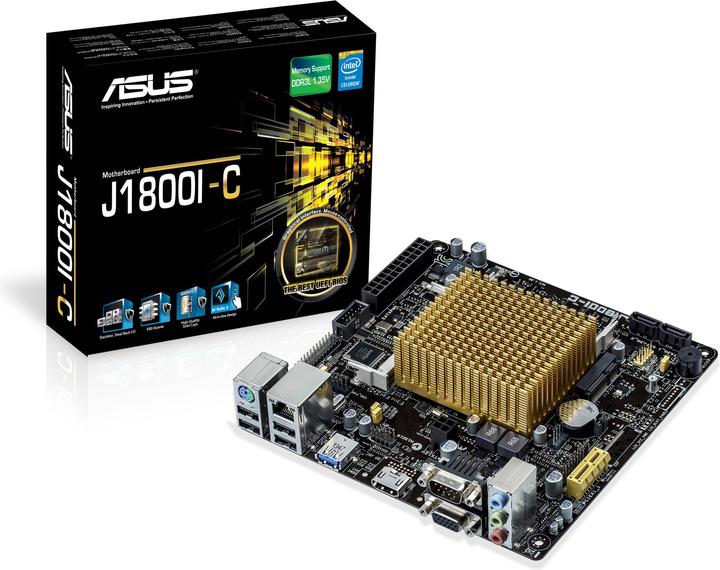 Actual product image ASUS J1800i-C (FCBGA1170, Mini-ITX)