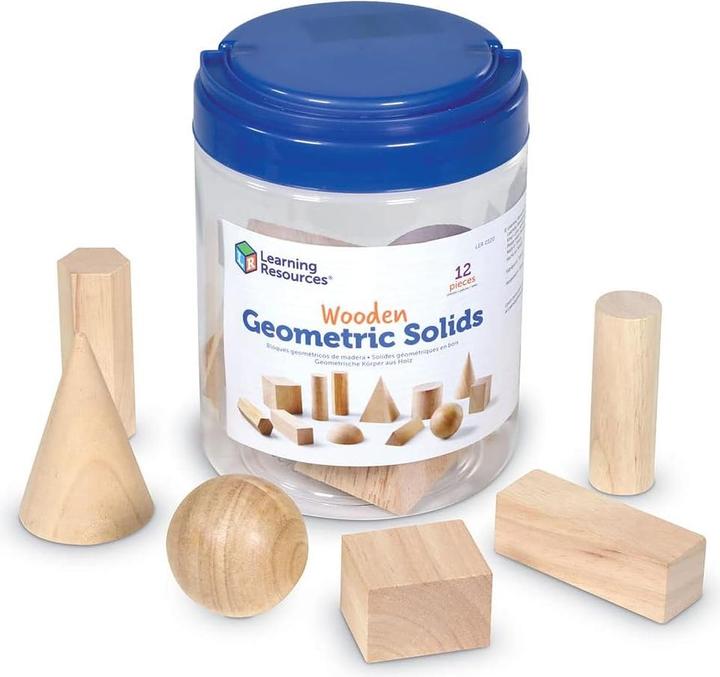 Image du produit Learning Resources Geometrische Körper (Anglais, Multilingue)