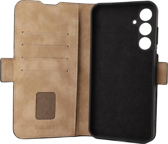Image du produit Mike Galeli Book-Cover Echtleder Fabio black (Samsung Galaxy S25)