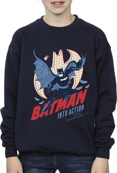 Produktbild Batman Into Action Sweatshirt Jungen (128)