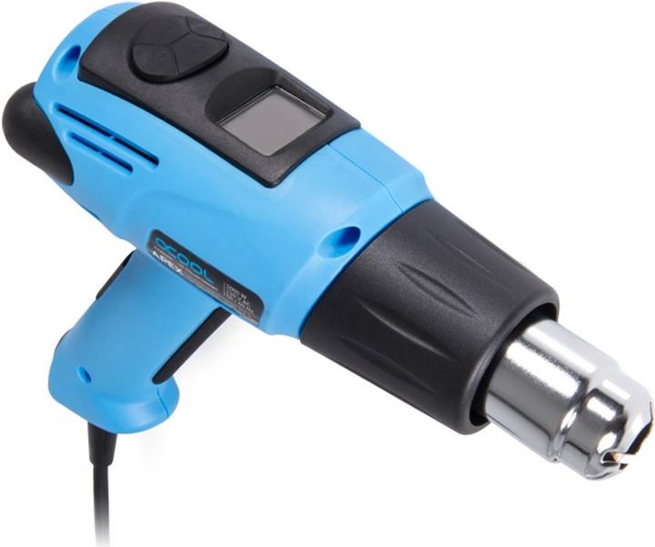 Produktbild Alphacool Apex Heat Gun mit LCD Bildschirm 80-650°C - 2000 Watt