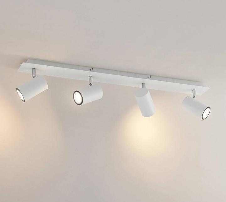 Produktbild Lindby Joffrey Deckenstrahler, 4-fl., 80 cm, weiss (GU10)