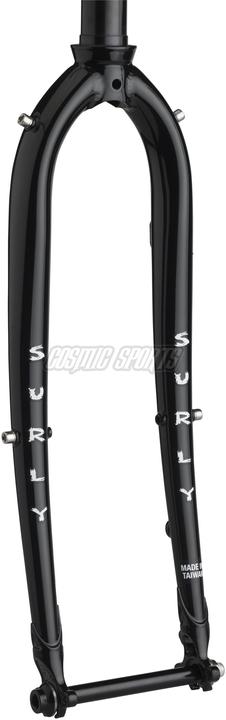 Produktbild Surly Midnight Special Stahl Gabel, 650B/700C, 28.6-30, 400mm, 50mm, 100x12mm TA, FM Disc, black