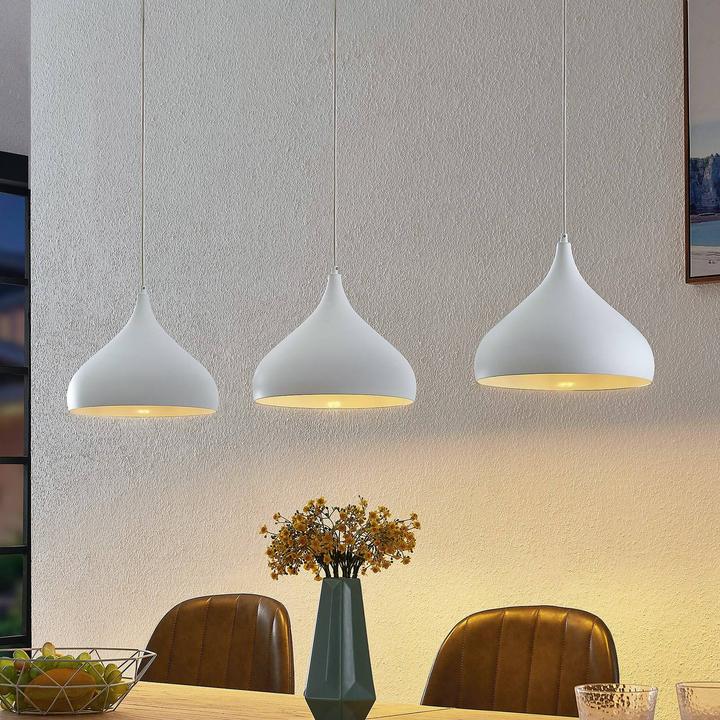 Produktbild Lindby Elamira Pendelleuchte White (E27)