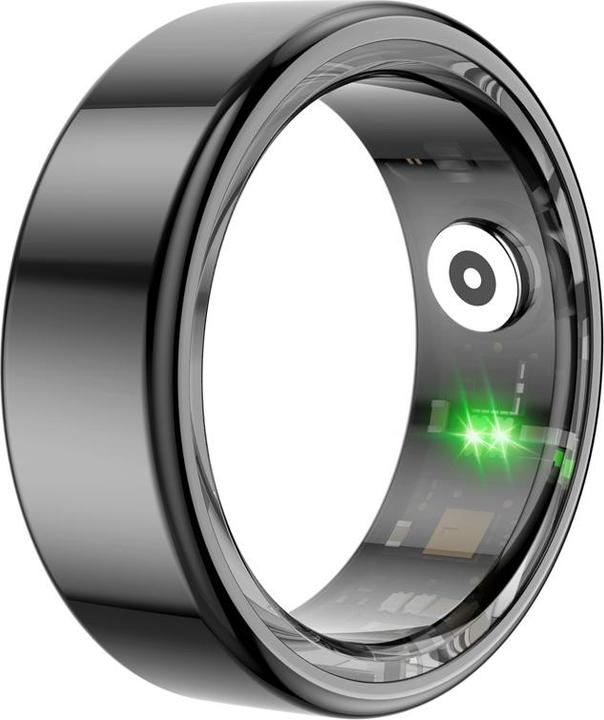 Maxlife smart ring MXSR-100 schwarz Grösse 8 (8, Schwarz)