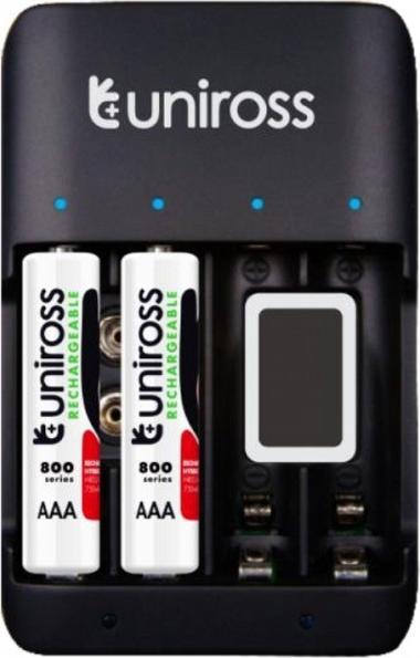 Produktbild Uniross Charger AA, AAA, 9V (1 Stk., AA, AAA)