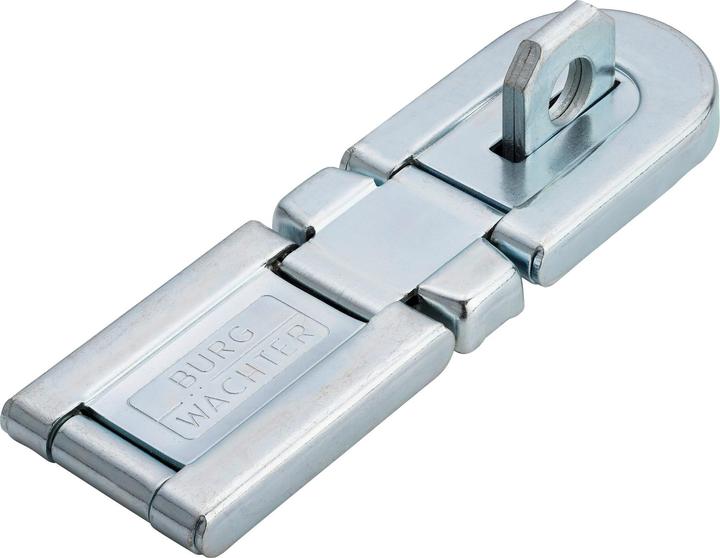 Immagine prodotto Burg Wächter Coprifili blindati lunghezza 165 mm larghezza 49 mm occhiello-Ø 14 mm acciaio zincato pesante, 1 (1 pz.)