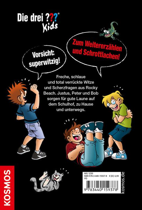 Produktbild Kosmos Die drei??? Kids Witze zum Schrottlachen (Deutsch, Markus Brinkmann, 2018)