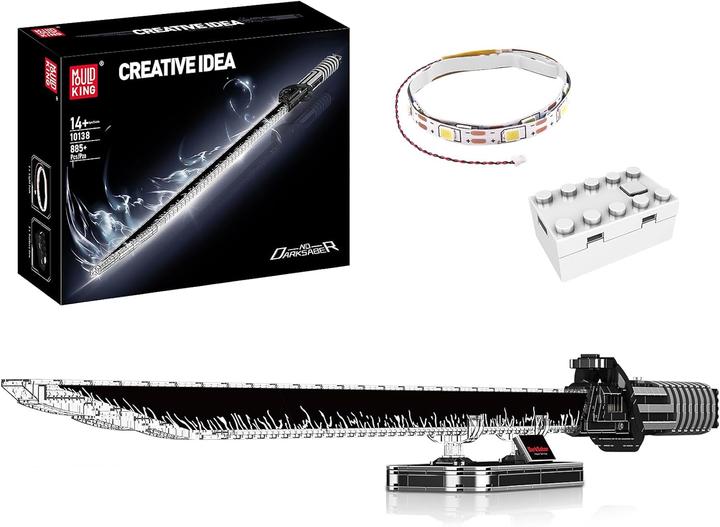 Actual product image Mould King Black sabre