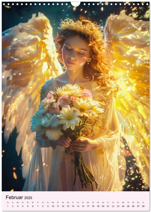 Actual product image Angels - elegance with heavenly (A3, German)